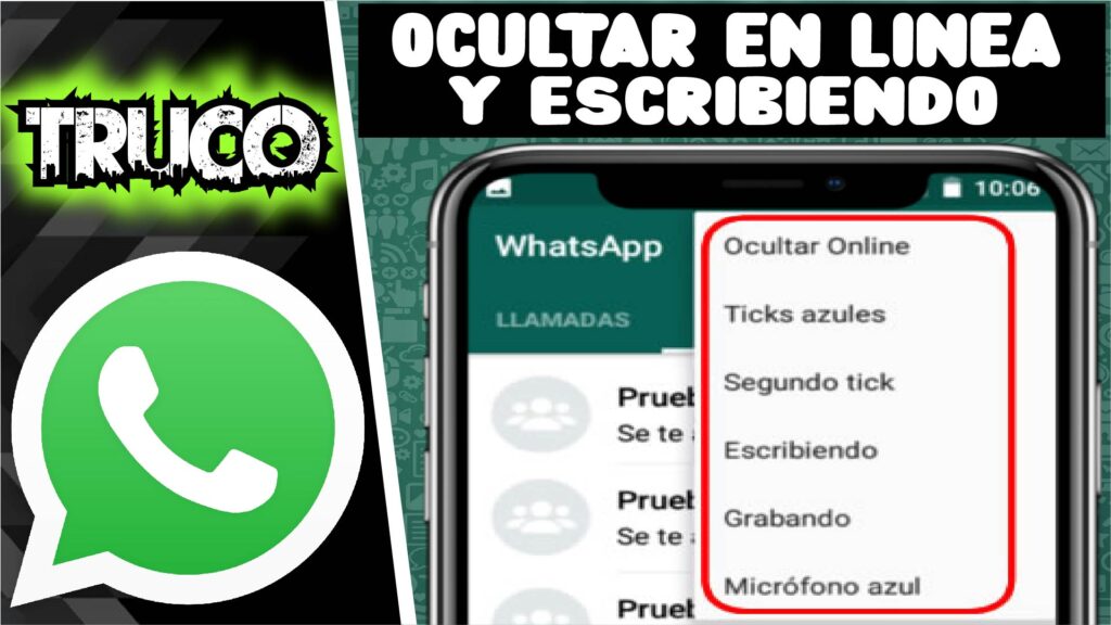 Como Ocultar En Linea Y Escribiendo En Whatsapp Trucos De Whatsapp Rstutoriales 2532